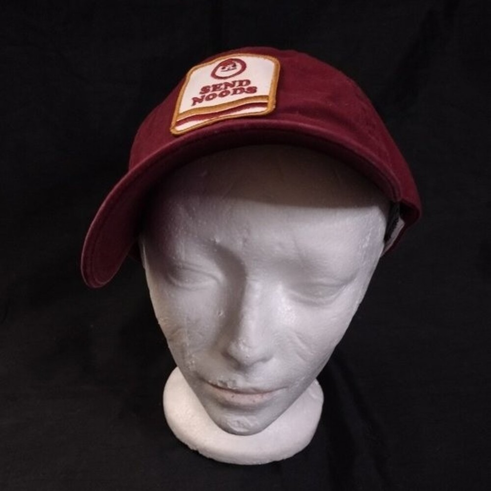 Send Noods Maruchan Hat Maroon color
